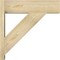 Ekena Millwork Traditional Block Rough Sawn Outlooker, Douglas Fir, 8"W x 28"D x 28"H OUT08X28X28TRA05RDF - alternate 2